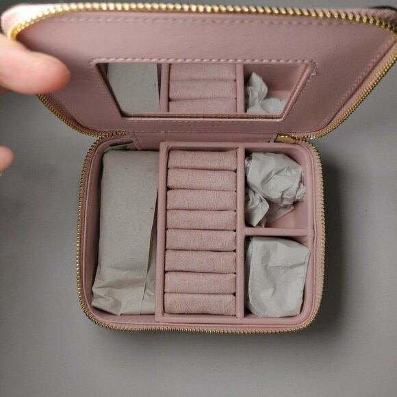 Coach Pink and Gold Butterfly Print Wallet - Picture 2 of 4